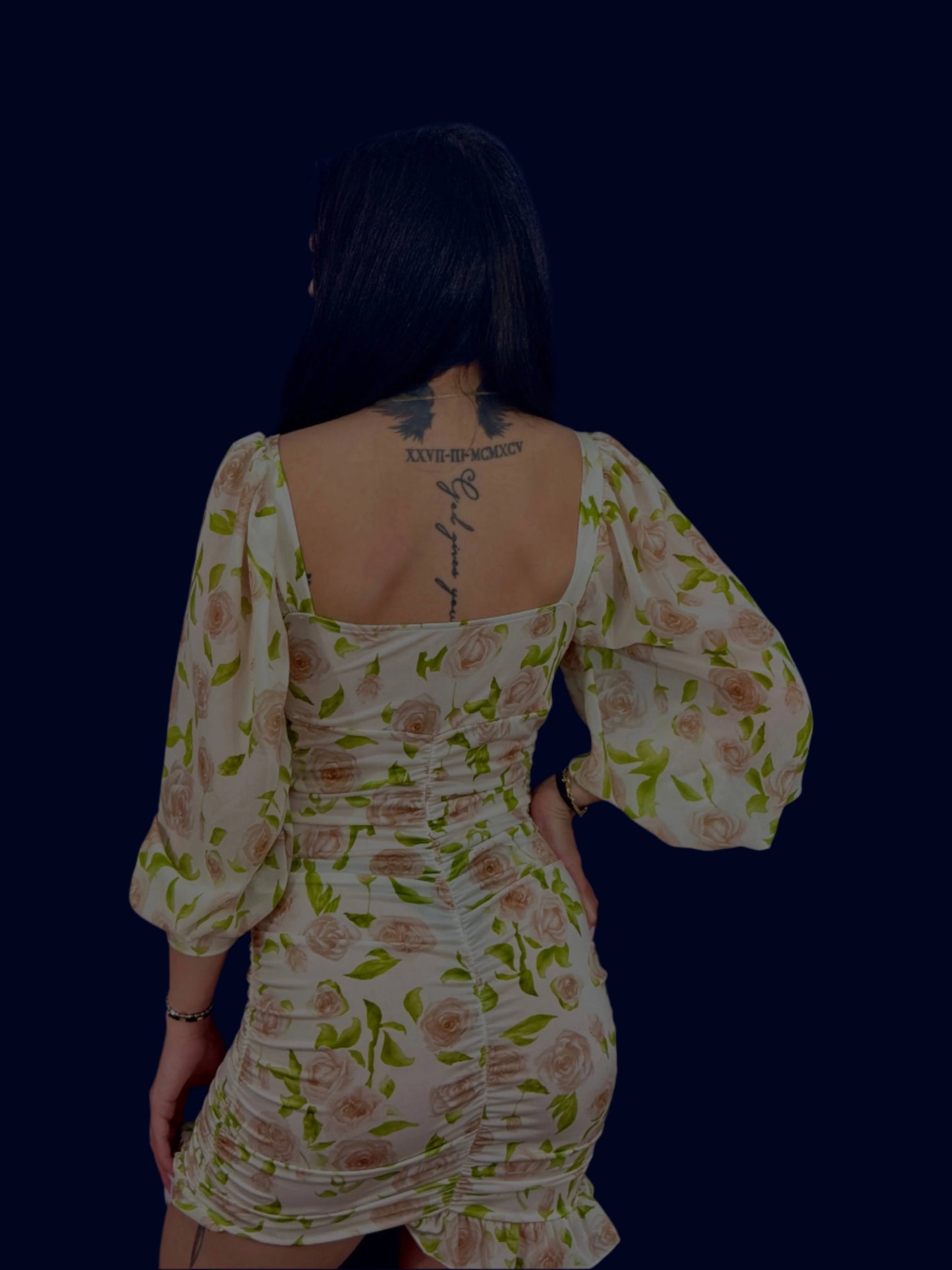 Rochie inflorata de primavara