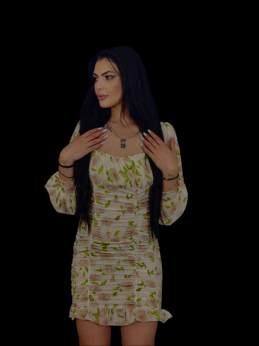 Rochie inflorata de primavara